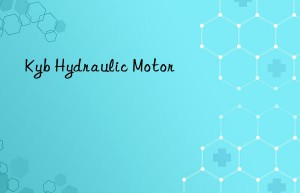 Kyb Hydraulic Motor