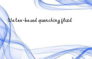 Water-based quenching fluid