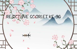 REACTIVE SCARLET KE-3G