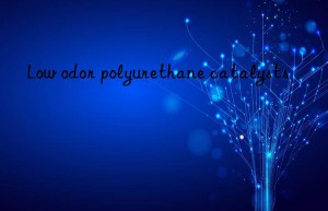 Low odor polyurethane catalysts