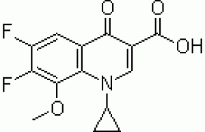 1-Cyclopropyl-6,7-Difluoro-1,4-Dihydro-8-Methoxy-4-Oxo-3-Quinoline Carboxylic Acid