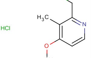 Pyridine 2-(chloromethyl)-4-methoxy-3-methyl hydrochloride