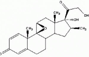 9-beta,11-beta-epoxy-17-alpha,21-dihydroxy-16-beta-methylenepregna-1,4-diene-3,20-dione