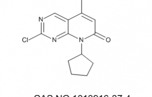 2-chloro-8-cyclopentyl-5-methylpyrido[2,3-d]pyrimidin-7(8H)-one