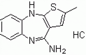 4-Amino-2-methyl-10H-thiene[2,3-b][1,5]benzodiazepine hydrochloride