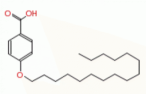 4-n-hexadecyloxybenzoic acid