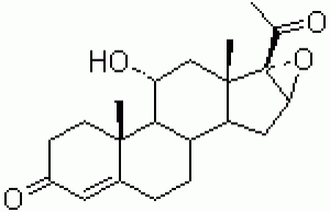 11a-Hydroxy-16,17a-epoxyprogesterone