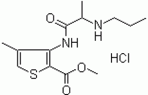 Articaine hydrochloride 23964-57-0