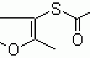 Methyl furanthiol acetate