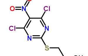 4,6-Dichloro-5-nitro-2-propylthiopyrimidine 145783-14-8