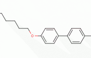 6OCB 41424-11-7 4-Cyano-4′-hexoxybiphenyl