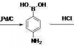 4-Aminophenylboronic acid-Preparation 2