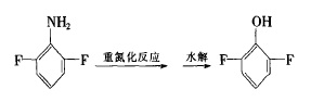 Reaction route 2 for the synthesis of 2,6-difluoroaniline