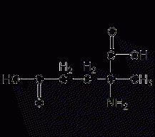 DL-2-methylglutamic acid structural formula