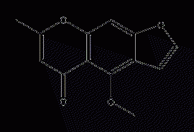 Structural formula of methofuradin