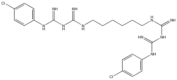 Chlorhexidine Structural Formula