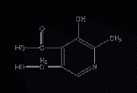 4-pyridoxic acid structural formula