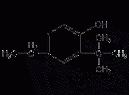 2-tert-butyl-4-ethylphenol structural formula