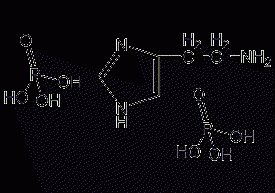 Histamine phosphate structural formula