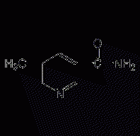 5-methylnicotinic acid amide structural formula