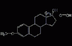 Ethinyl Estradiol Methyl Ether Structural Formula