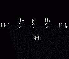 2-methylbutylamine structural formula