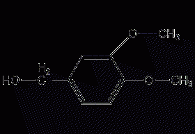 3,4-dimethoxybenzyl alcohol structural formula