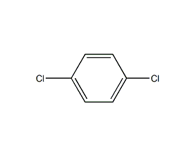 1,4-Dichlorobenzene Structural Formula