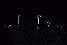Sec-butyl acetate structural formula