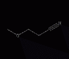 3-methoxypropionitrile structural formula