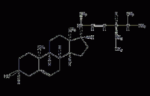 Stigmatol structural formula