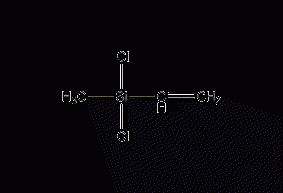 Methyl vinyl dichlorosilane structural formula