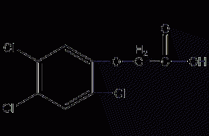 2,4,5-sulfonic acid structural formula