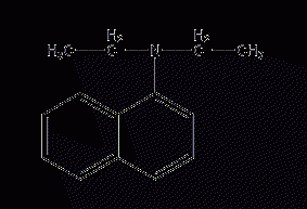 N,N-diethyl-1-naphthylamine structural formula