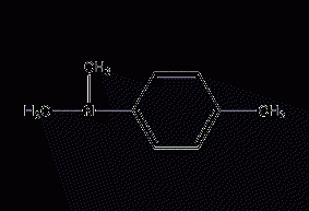 N,N-dimethyl-p-toluidine structural formula