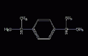 1,4-diisopropylbenzene structural formula