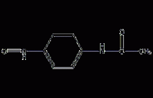 4-acetamidobenzaldehyde structural formula