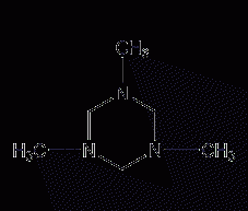 1,3,5-trimethylhexylhydroxy-1,3,5-triazine structural formula