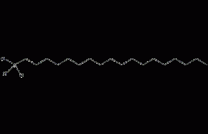 N-octadecyltrichlorosilane structural formula