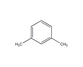 m-xylene structural formula