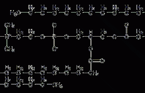 Palm bile phosphate structural formula