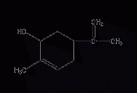 L-carveol structural formula