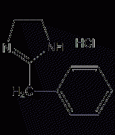 Mebendazoline hydrochloride structural formula