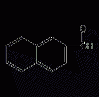 2-Naphthaldehyde Structural Formula