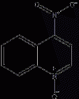 4-nitroquinoline N-oxide structural formula