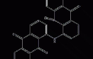 1,1'-Iminodianthraquinone structural formula