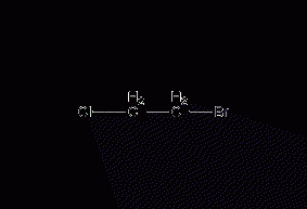 1-bromo-2-chloroethane structural formula
