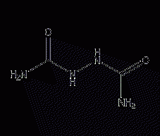 N,N'-diacarbamoyl hydrazide structural formula