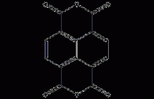 Naphthalene-1,4,5,8-tetracarboxylic dianhydride structural formula