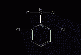 α,α-2,6-tetrachlorotoluene structural formula